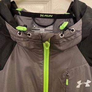 Mens under armor running jacket